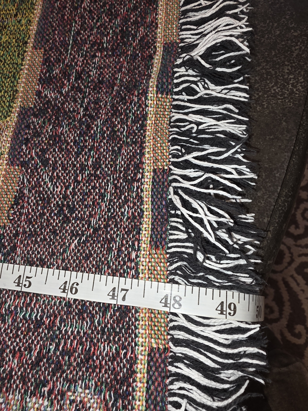 Coastal Lighthouse Throw Blanket - Multicolor - Picture 9 of 10